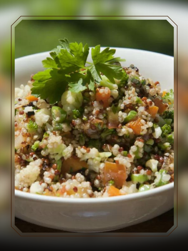 Cuscuz de Quinoa com Vegetais