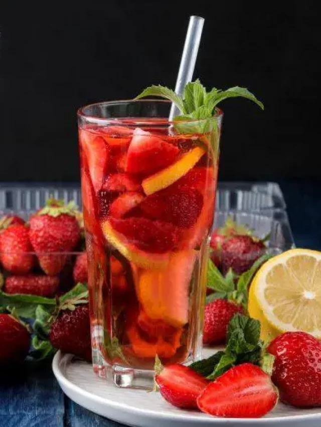 Mojito Refrescante de Morango