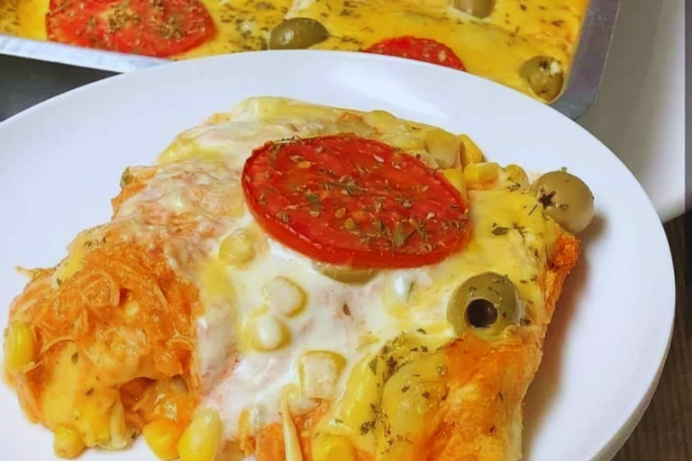 Pizza de Pão de Forma